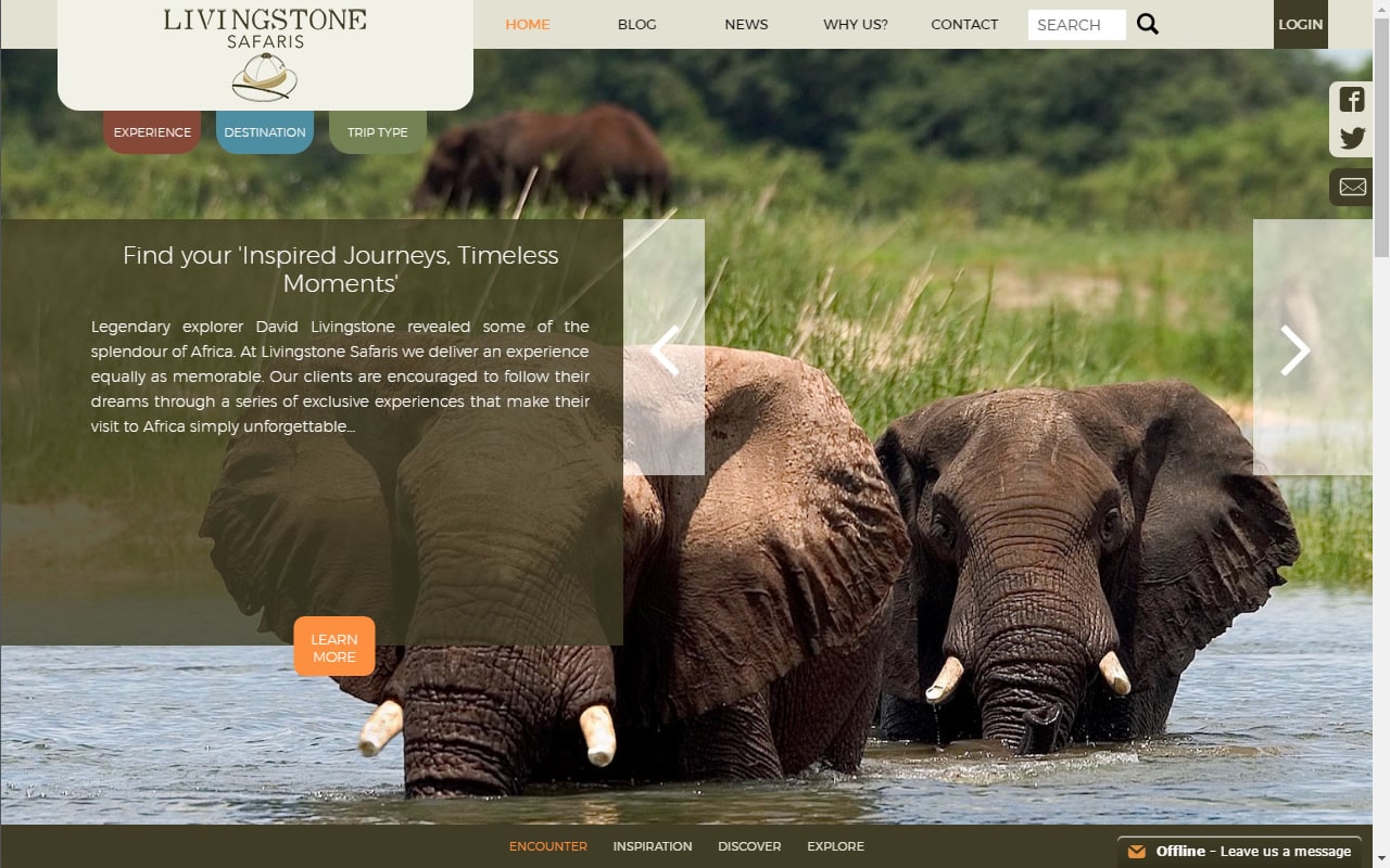 livingstone safaris