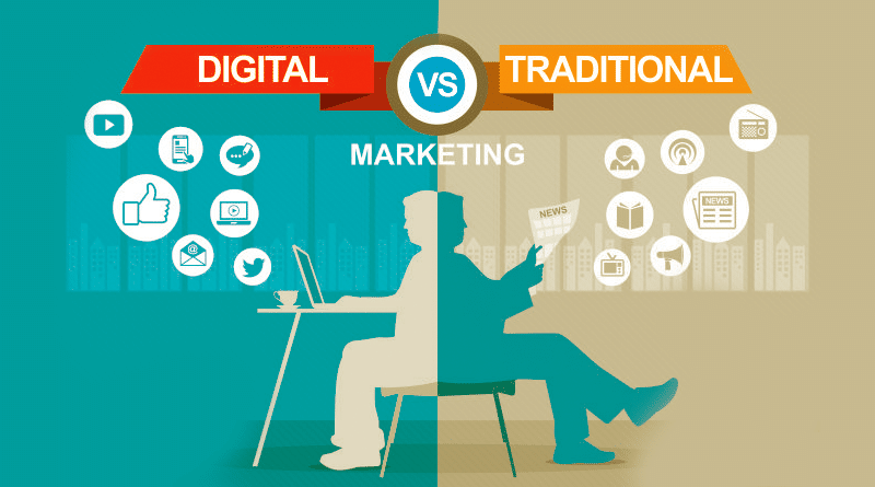 Digital Marketing vs Traditional Marketing